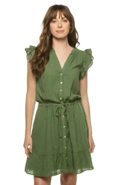 Tabitha V-Neck Mini Dress