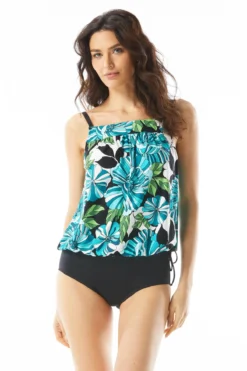 Audrey Blouson Tankini Top