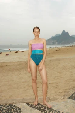 Isla Bandeau Cutout One Piece Swimsuit -Beachwear Threads ISLA ONE PIECE One Piece Swimsuit Maracana Lifestyle