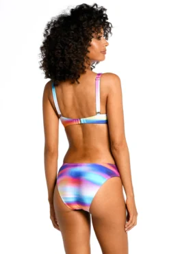 Underwire Twist Bralette Bikini Top 7 Underwire Twist Bralette Bikini Top -Beachwear Threads LB3ZQ70 Bikini Top Multi Back1