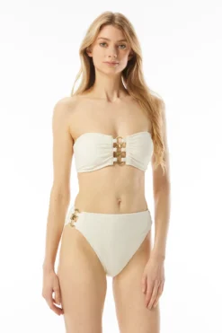 MICHAEL Michael Kors Bandeau Bikini Top