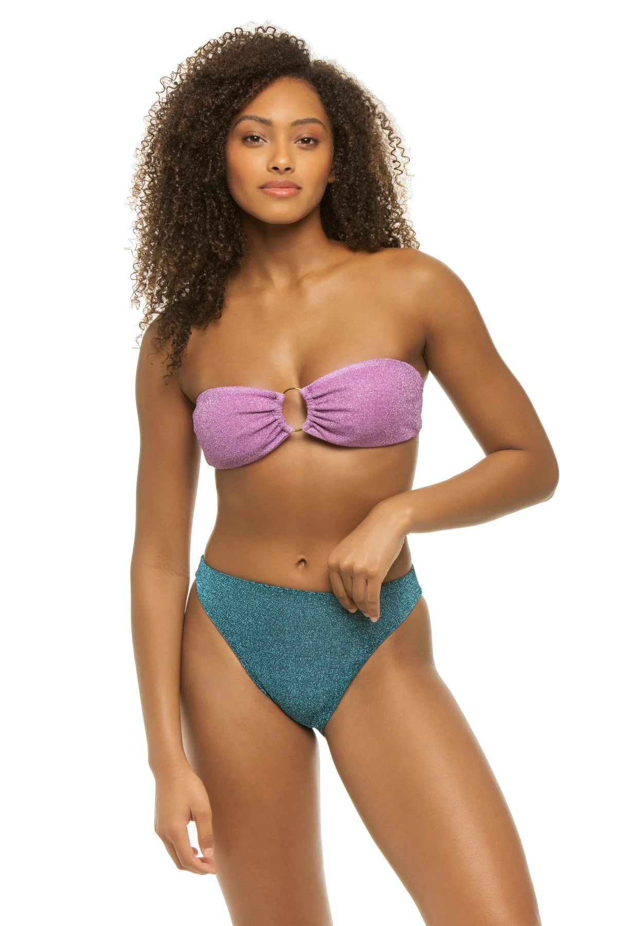 Nala Metallic Bandeau Bikini Top 3 Nala Metallic Bandeau Bikini Top - Image 3