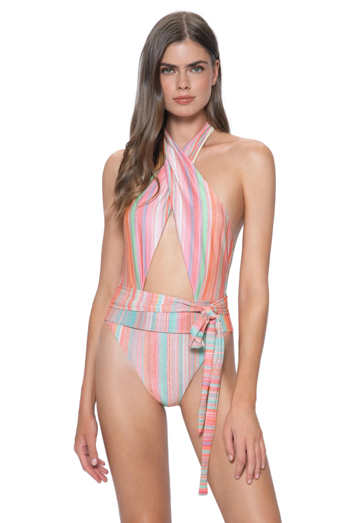 Alex High Neck One Piece Swimsuit 1 Alex High Neck One Piece Swimsuit