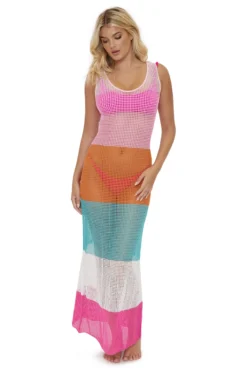 Marlo Crochet Maxi Dress