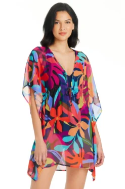 Bold Rush Chiffon Tunic