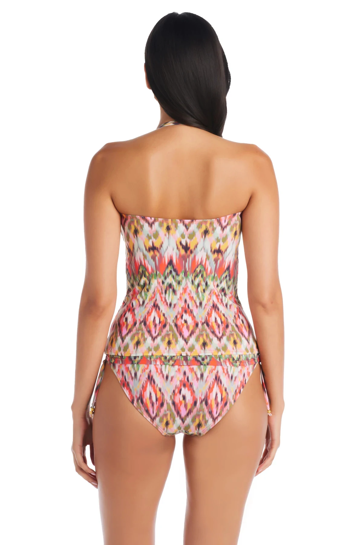 Shirred Bandeau Tankini Top 2 Shirred Bandeau Tankini Top - Image 2