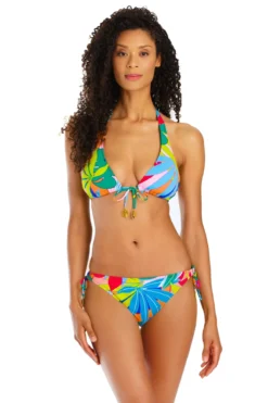 Life Of The Party Triangle Bikini Top