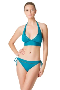 Banded Halter Bikini Top