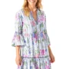 Tommy Bahama Flounce Tiered Tunic