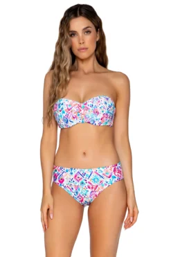 Iconic Twist Underwire Bandeau Bikini Top (D+ Cup)