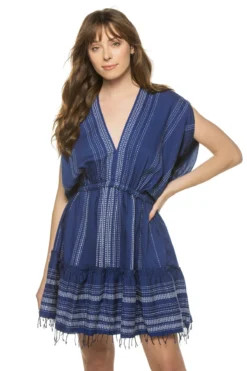 Inku Plunge Mini Dress