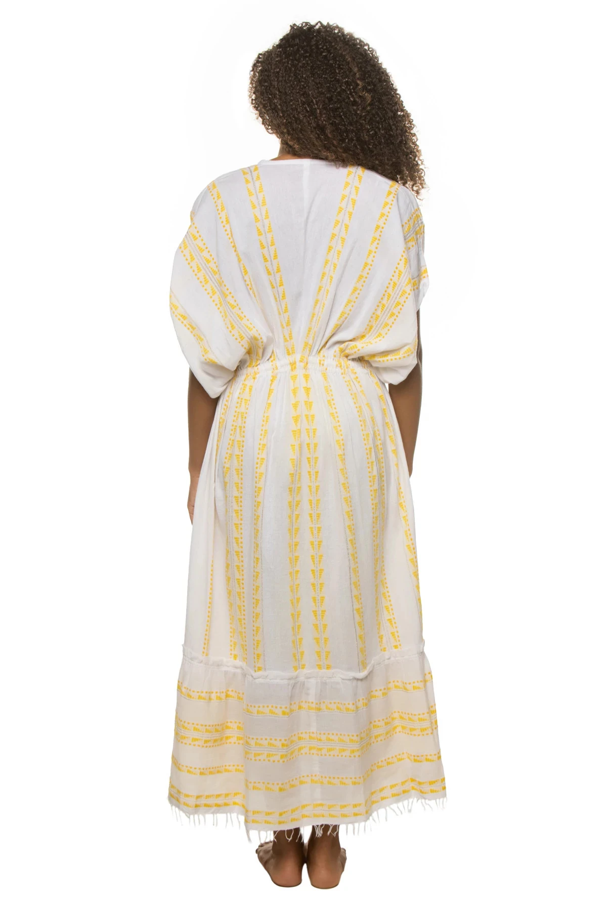 Abeba Plunge Midi Dress 2 Abeba Plunge Midi Dress - Image 2