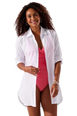 Tommy Bahama Button Up Shirt Dress