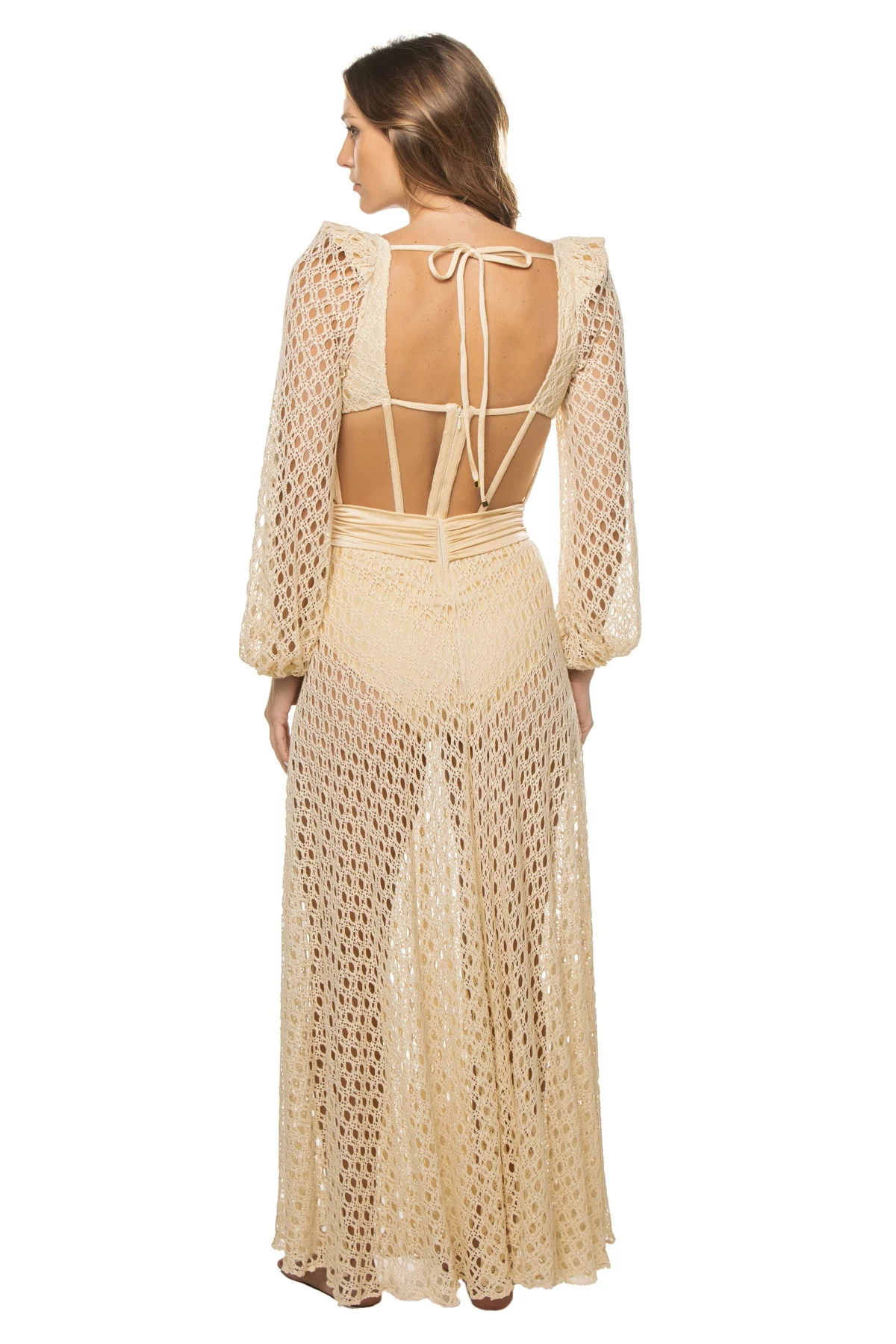 Monstera Maxi Beach Dress 2 Monstera Maxi Beach Dress - Image 2