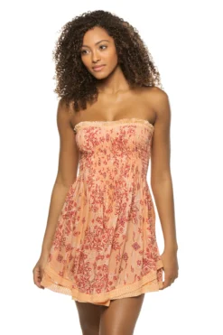 Claire Strapless Mini Dress