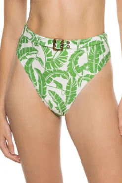 Emily Belted High Waist Bikini Bottom